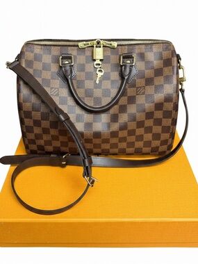 Louis Vuitton Speedy 30 Bandoulière Damier Ebene